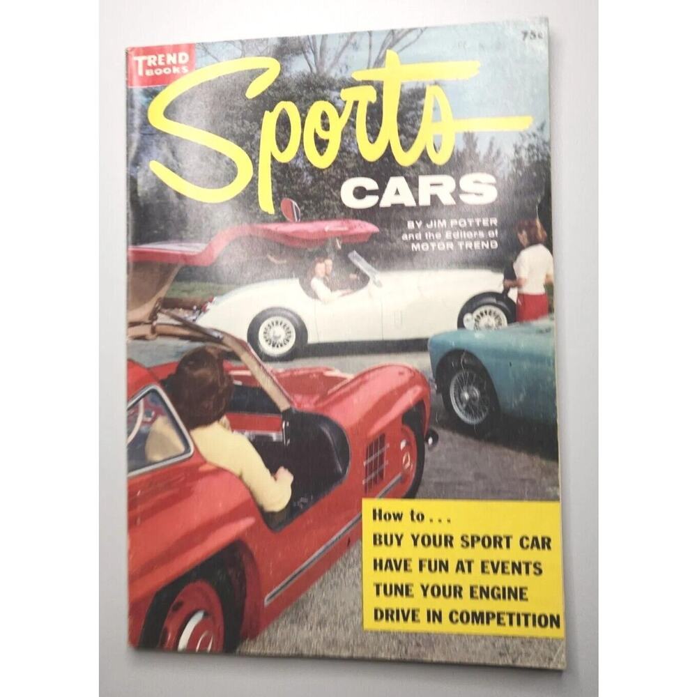 1956 Sport Cars Trend Books 130 Auto Magazine M593